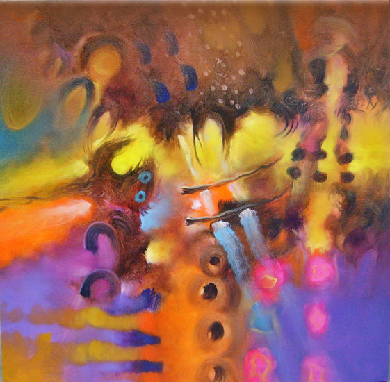 PATOLOGÍA ABSTRACTA Oil Canvas Others