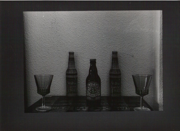 "Te invito" Still lifes Black and White (Manual)