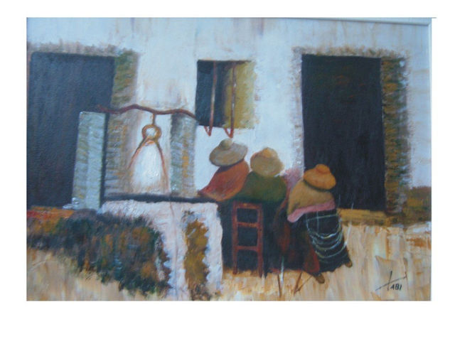 LA ALDEA Oil Canvas Others