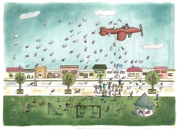 El día que Eric sobrevoló la ciudad