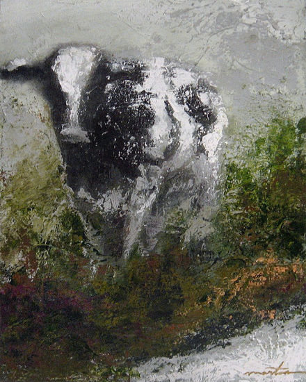 Vaca Oil Canvas Landscaping