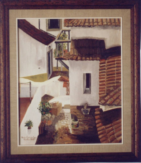 04 obidos Oil Canvas Landscaping