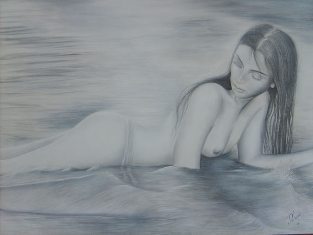 DONCELLA EN LA PLAYA