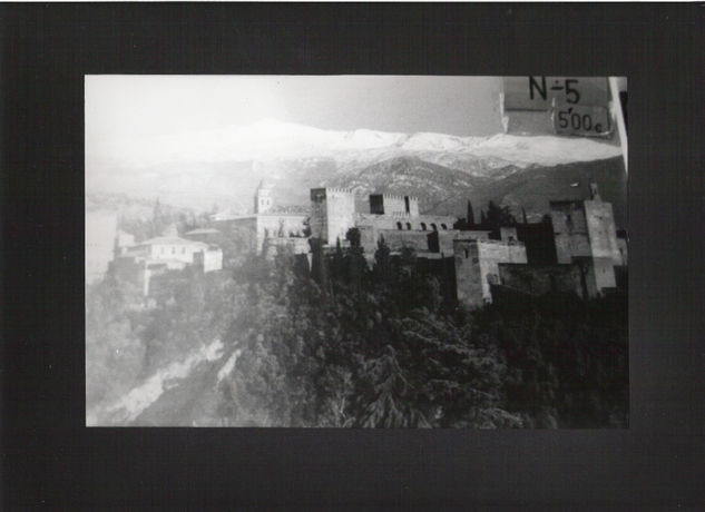 "Sierra Nevada y la Alhambra" Architecture and Interiorism Black and White (Manual)