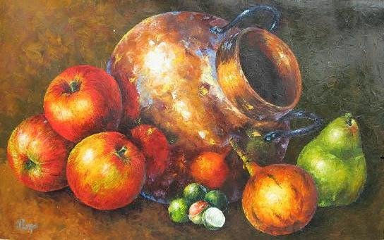 bodegon Oil Canvas Still Life Paintings