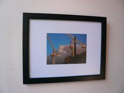Cross and cranes
