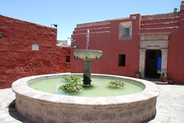 Pileta-Monasterio de Santa Catalina Arquitectura e interiorismo Color (Digital)