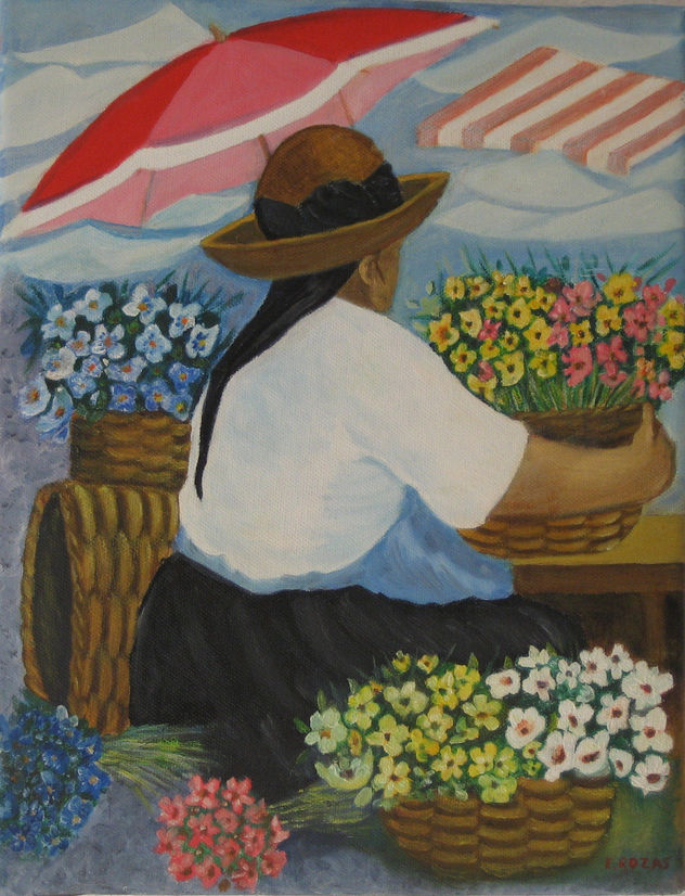 Vendedora de Flores