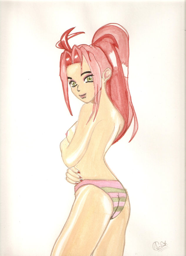 beach girl