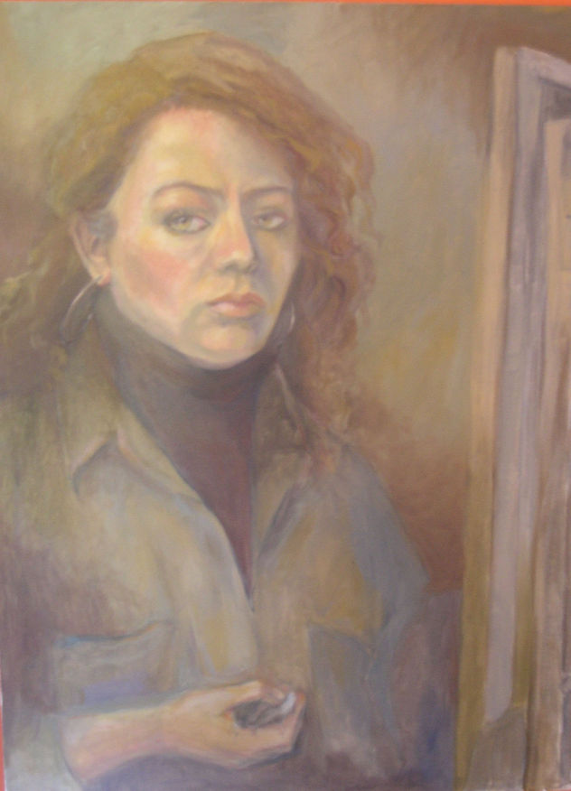 Autoretrato con bastidor
