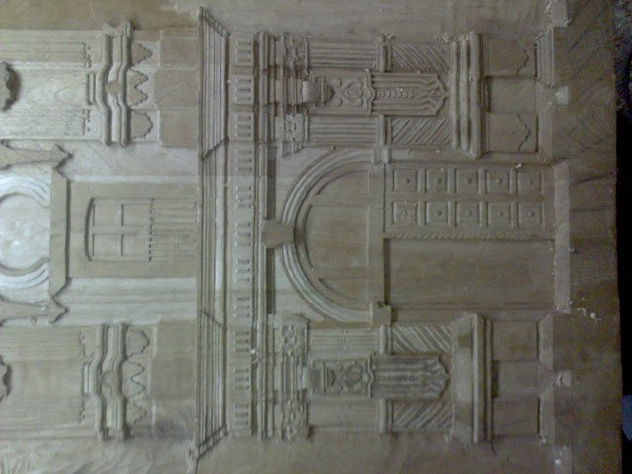 detalle del frontispicio de la ujed