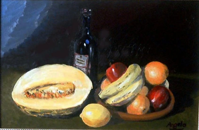 Frutas del verano Oil Canvas Still Life Paintings