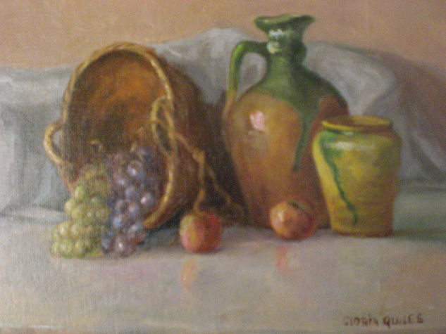 Bodegón Oil Panel Still Life Paintings