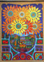 Jarron con girasoles 120x90cm