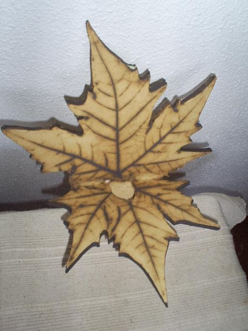hoja para colgar con soporte portavela