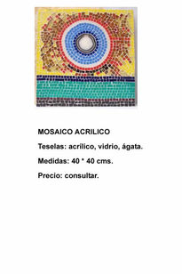 Mosaico Acrilico