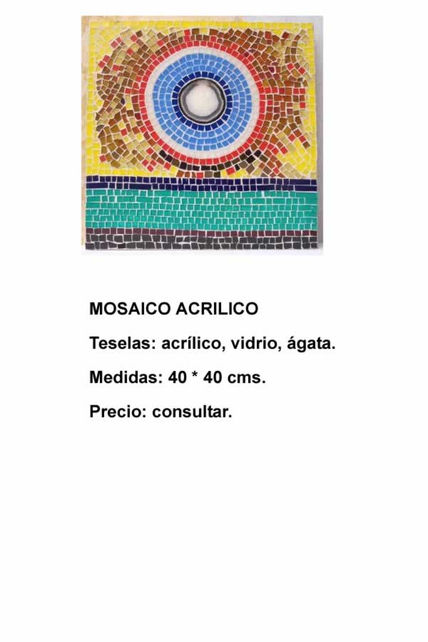Mosaico Acrilico
