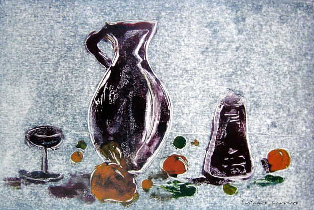 Bodegón de Tyvenik Oil Card Still Life Paintings