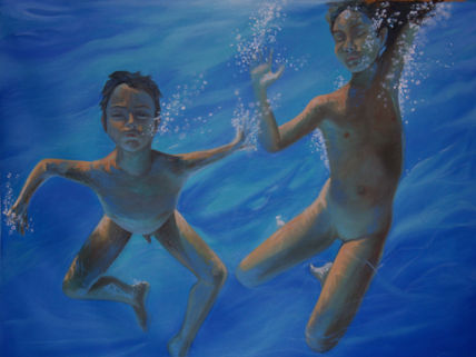 Niños sumergidos
