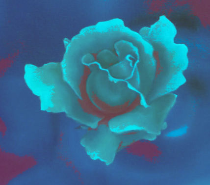 Rosa azul