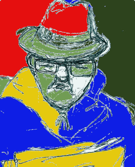 Hombre con sombrero