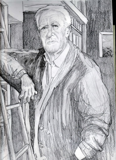 retrato abuelo Pencil