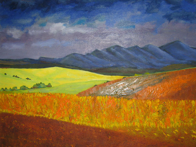 Montes Azules Oil Canvas