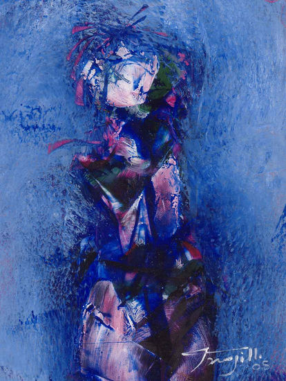 COMP. EN AZUL 2 Oil Paper