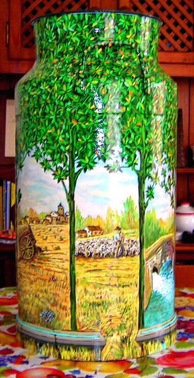 Lechera (1) fase 4 Acrílico Otros Paisaje