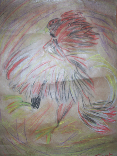 gallo de pelea Pastel Papel Animales