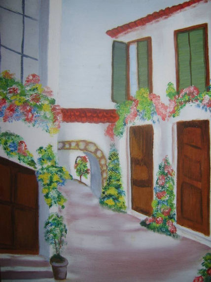 Balcones floridos