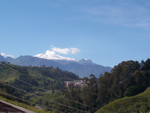 Nevado desde mi ventana 