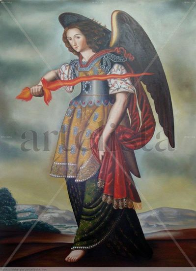 Uriel Oil Canvas Figure Painting