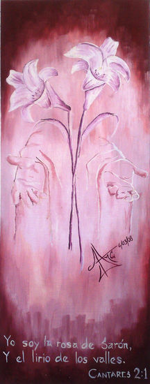 La rosa de sarón Oil Panel Others