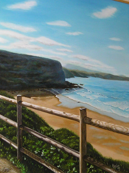 Suances Oil Canvas Landscaping