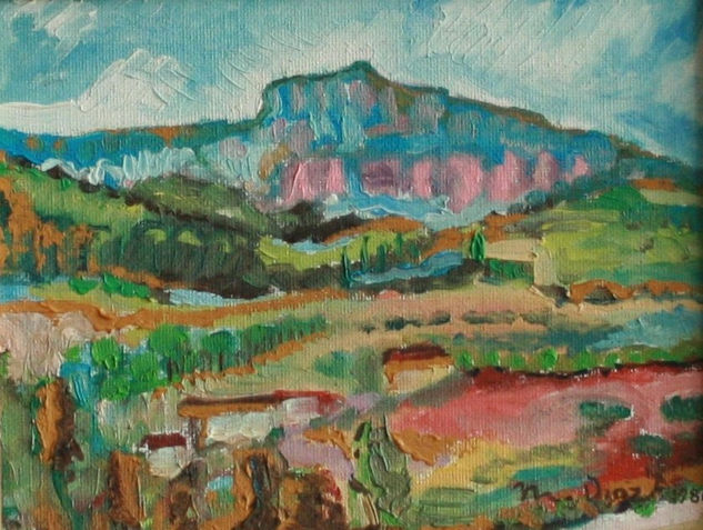 Montanya Sant Llorenç Oil Canvas Landscaping