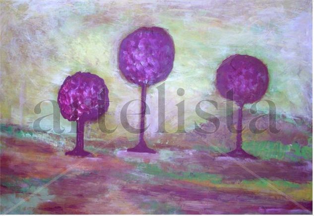 trio Oil Canvas Landscaping