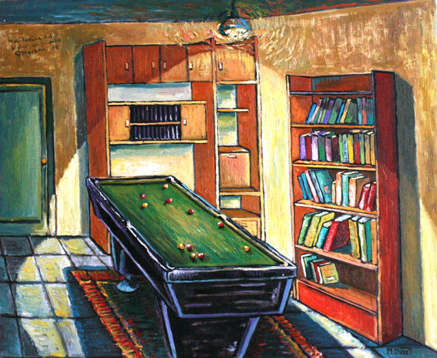 Sala de juegos Oil Canvas Landscaping