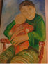 maternidad autorretrato