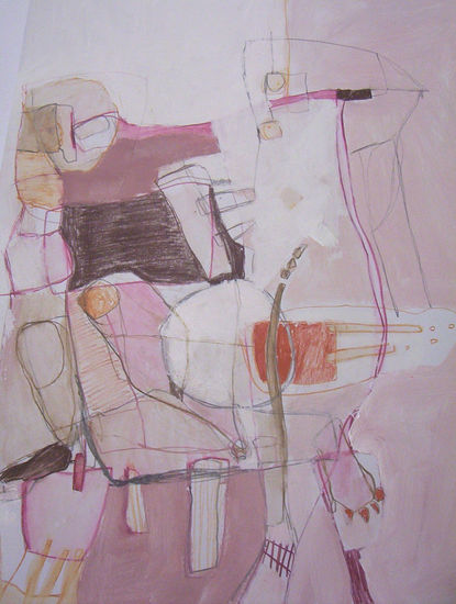 Serie Transparentes V Mixed Media