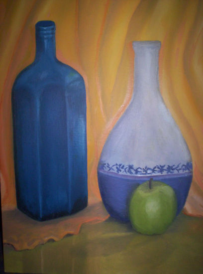 Manzana Verde Oil Others Figure Painting