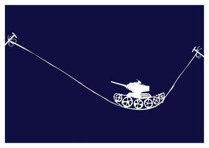 Tanque-cuerda-floja