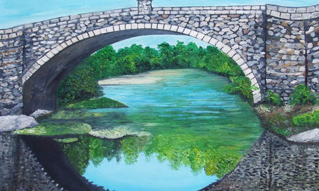 Reflejo del puente