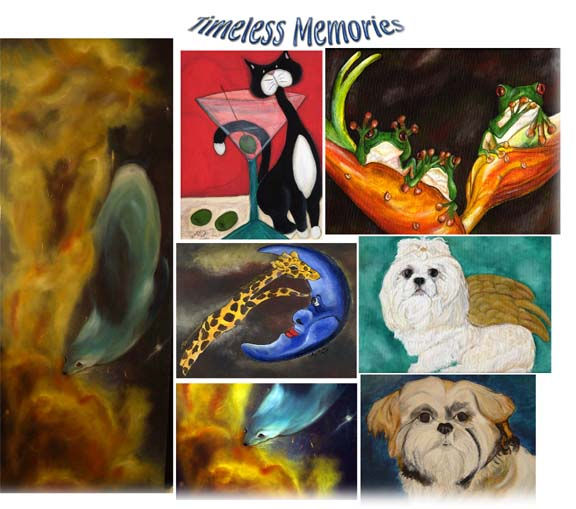 Timeless Memories - Arte y Pintura creados por Ines Miller Acrílico