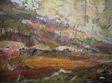 Pared Mixed media Canvas Landscaping