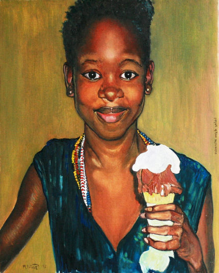 Niña con helado, la Habana 