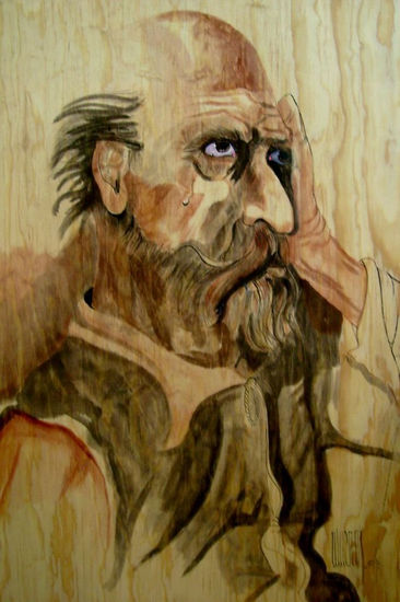 DON QUIJOTE 4 Oil Canvas Portrait