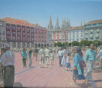 Burgos, plaza Mayor