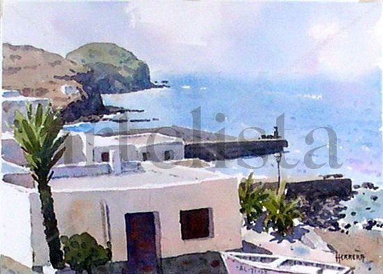 Vista Parcial de la Isleta del Moro - Almería