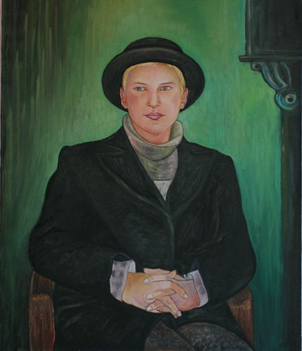Eugenia con sombrero